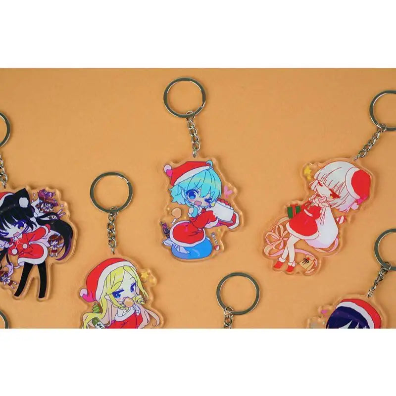 Tales Shop x MOFUN - Christmas Acrylic Keyring - MOFUN - Keyrings - Harumio