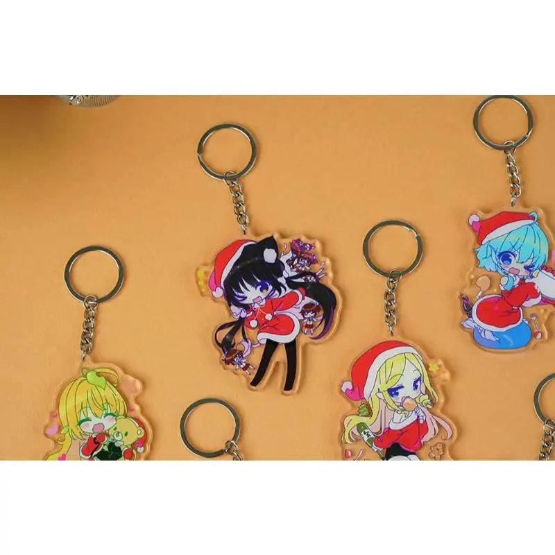 Tales Shop x MOFUN - Christmas Acrylic Keyring - MOFUN - Keyrings - Harumio