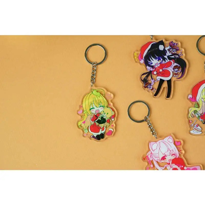 Tales Shop x MOFUN - Christmas Acrylic Keyring - MOFUN - Keyrings - Harumio