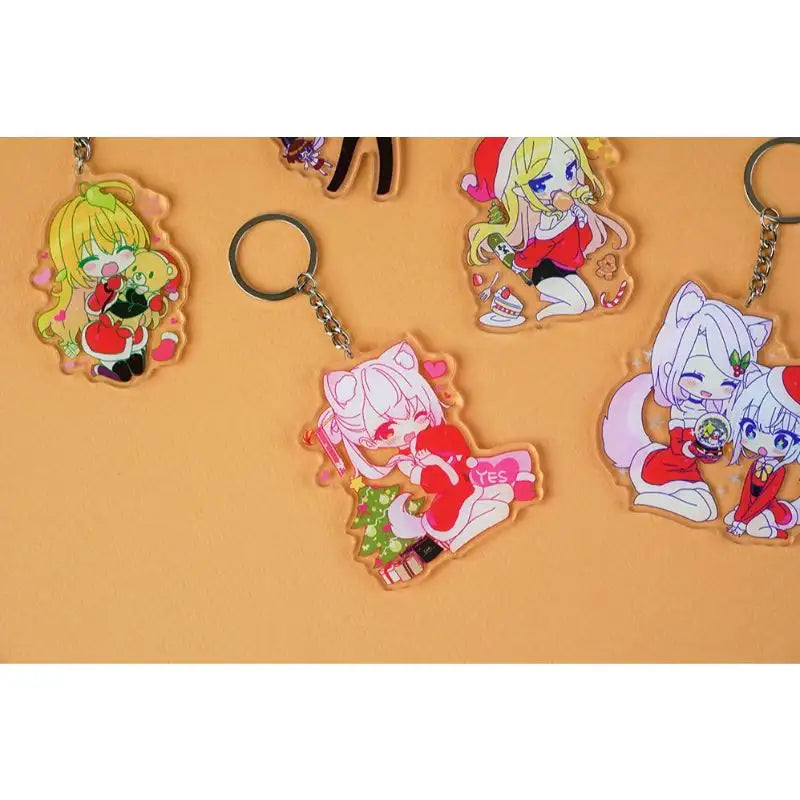 Tales Shop x MOFUN - Christmas Acrylic Keyring - MOFUN - Keyrings - Harumio