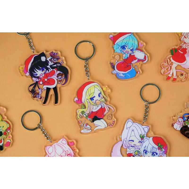 Tales Shop x MOFUN - Christmas Acrylic Keyring - MOFUN - Keyrings - Harumio