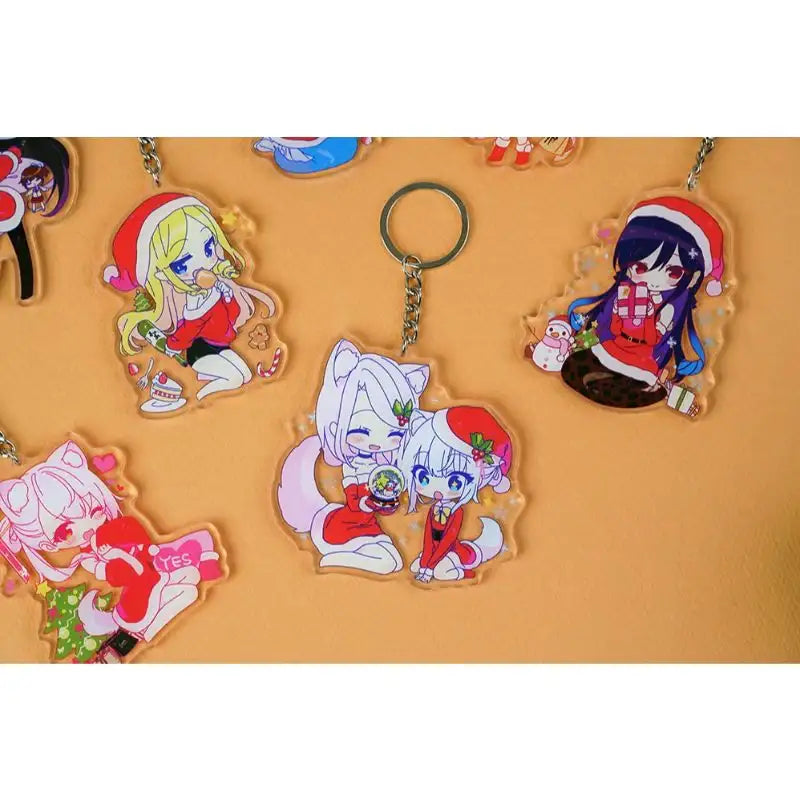 Tales Shop x MOFUN - Christmas Acrylic Keyring - MOFUN - Keyrings - Harumio