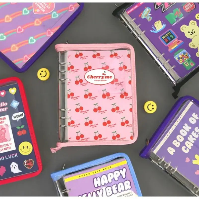 Second Mansion x 10x10 - A5 6-hole Retro Zipper Diary - Second Mansion - Diary - Harumio