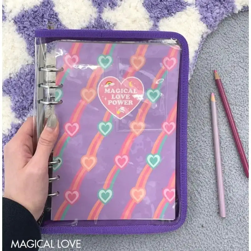 Second Mansion x 10x10 - A5 6-hole Retro Zipper Diary - Second Mansion - Diary - Harumio