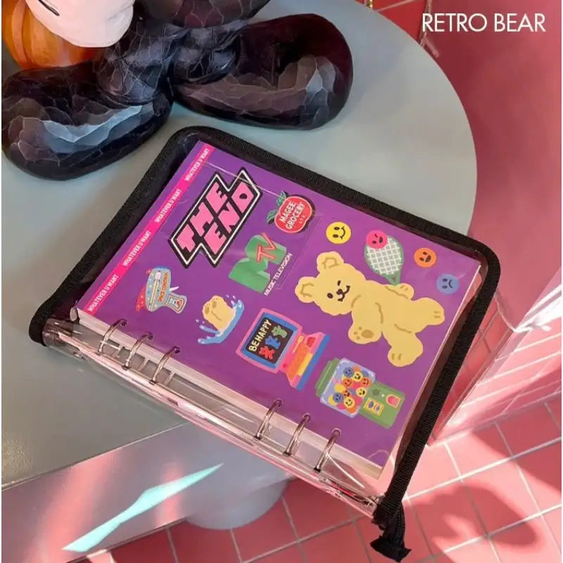 Second Mansion x 10x10 - A5 6-hole Retro Zipper Diary - Second Mansion - Diary - Harumio