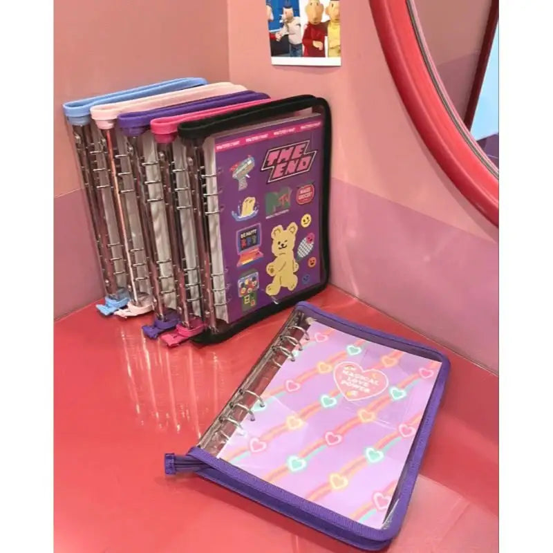 Second Mansion x 10x10 - A5 6-hole Retro Zipper Diary - Second Mansion - Diary - Harumio