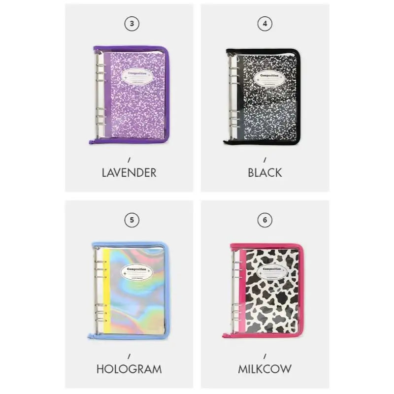 Second Mansion x 10x10 - Composition Zipper Diary - Second Mansion - Diary - Harumio