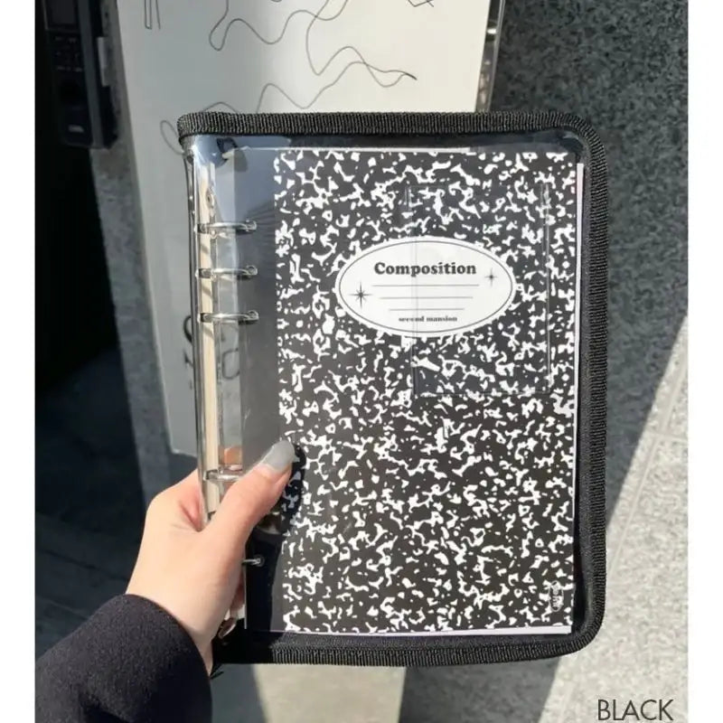 Second Mansion x 10x10 - Composition Zipper Diary - Second Mansion - Diary - Harumio