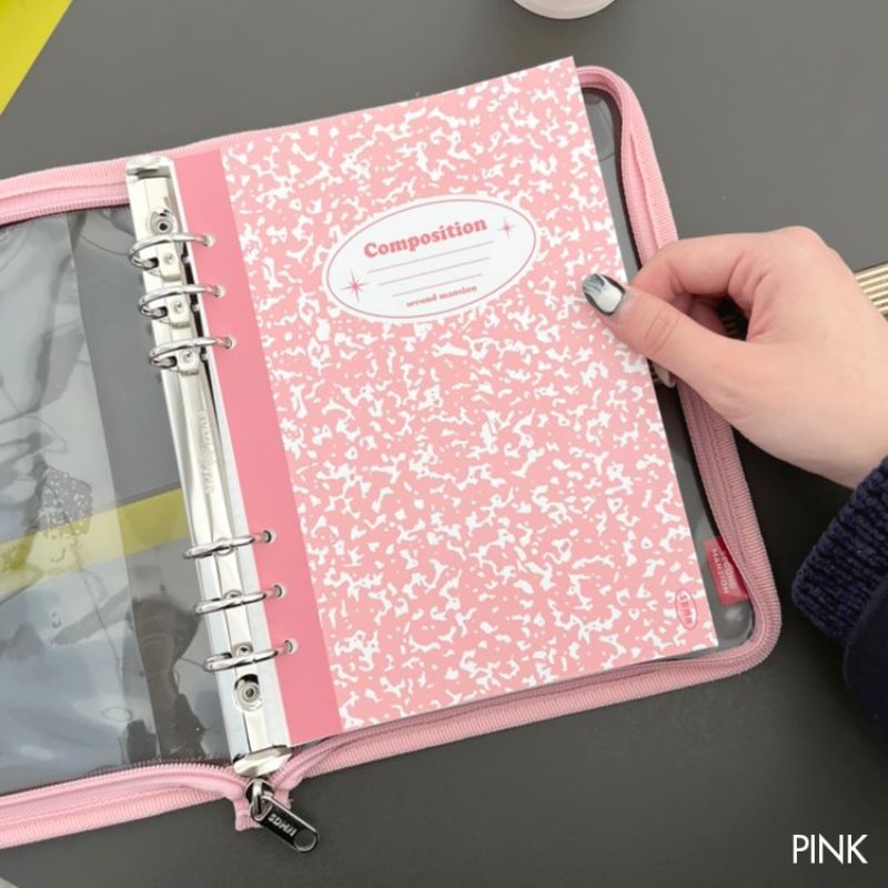Second Mansion x 10x10 - Composition Zipper Diary