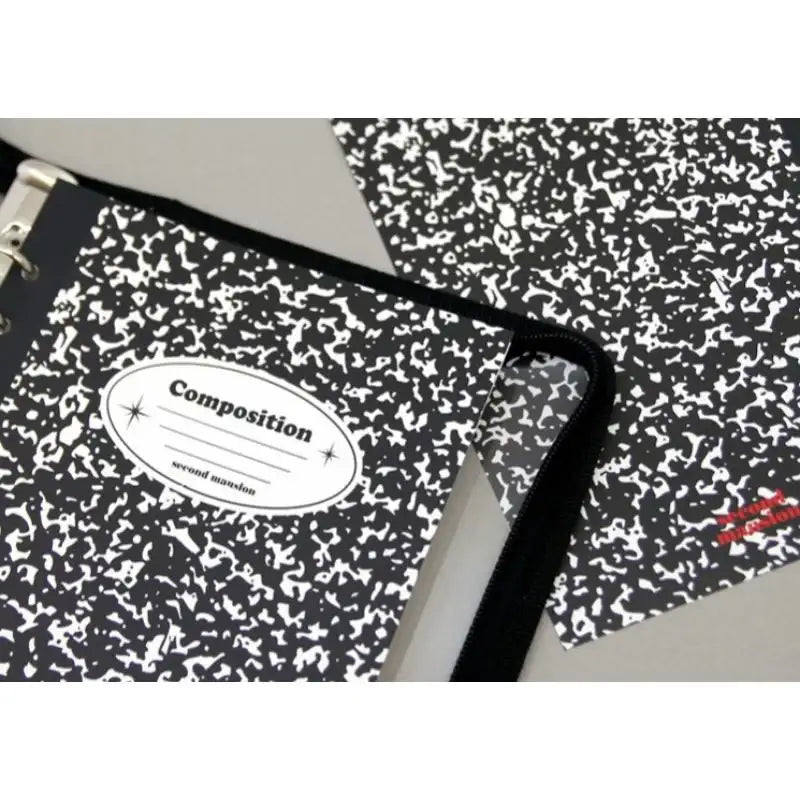 Second Mansion x 10x10 - Composition Zipper Diary - Second Mansion - Diary - Harumio