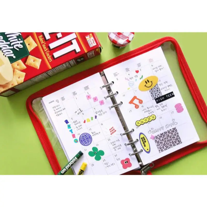 Second Mansion x 10x10 - Composition Zipper Diary - Second Mansion - Diary - Harumio