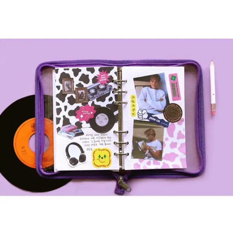 Second Mansion x 10x10 - Composition Zipper Diary - Second Mansion - Diary - Harumio