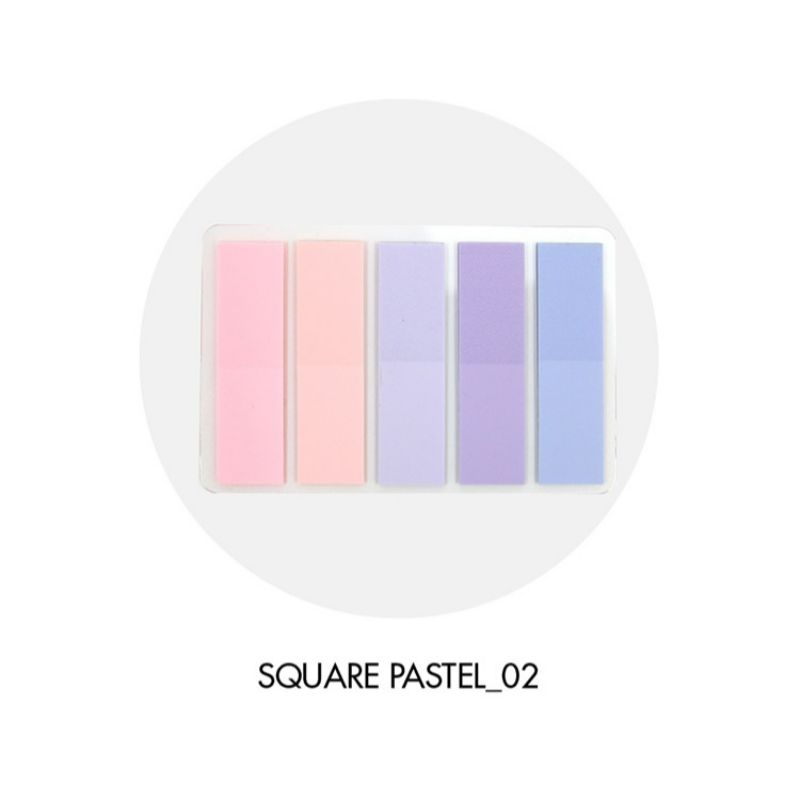 Second Mansion x 10x10 - Pastel Index Bookmarker Tab