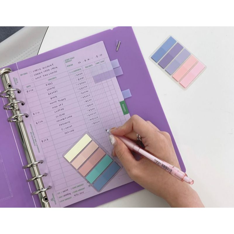 Second Mansion x 10x10 - Pastel Index Bookmarker Tab