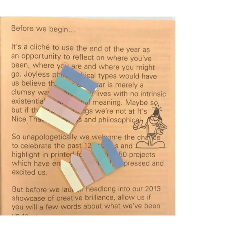 Second Mansion x 10x10 - Pastel Index Bookmarker Tab - Second Mansion - Stationery & Office Supplies - Harumio