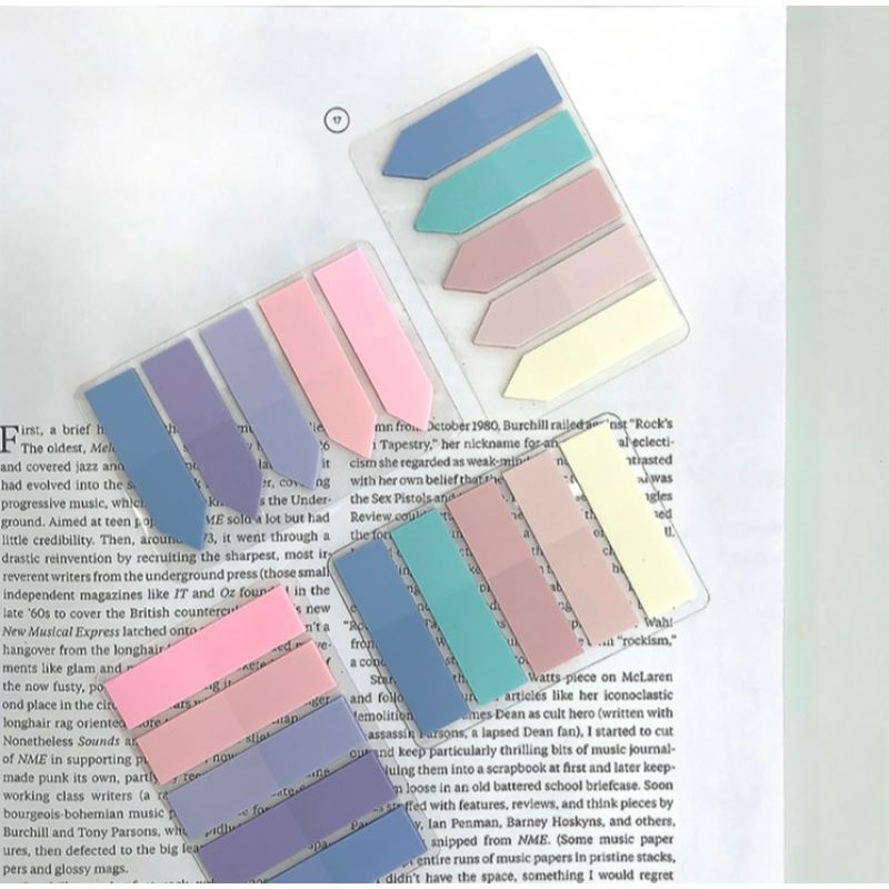 Second Mansion x 10x10 - Pastel Index Bookmarker Tab