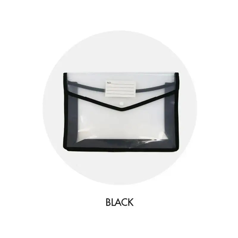 Second Mansion x 10x10 - Button PP Document Bag - Second Mansion - Bag - Harumio