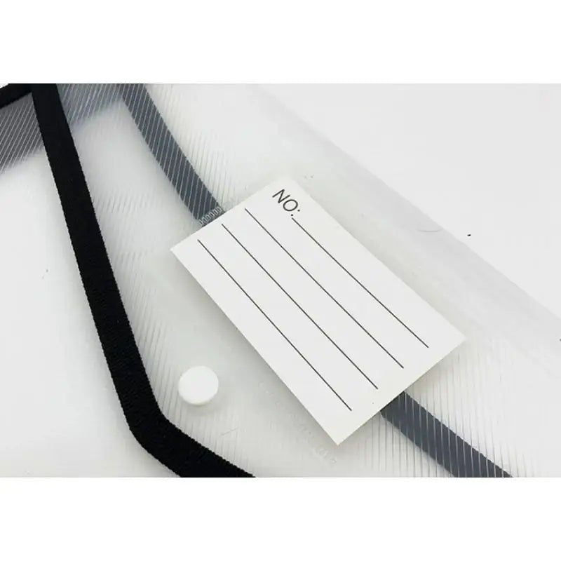 Second Mansion x 10x10 - Button PP Document Bag - Second Mansion - Bag - Harumio