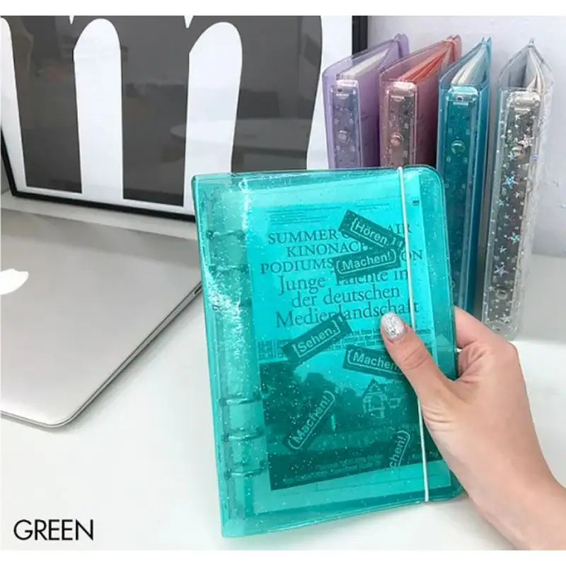 Second Mansion x 10x10 - 6 Hole DIY Glitter Cover - Second Mansion - Binder - Harumio
