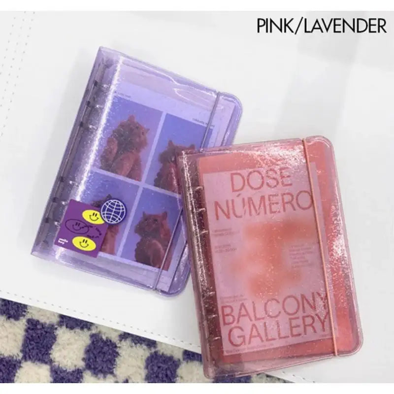 Second Mansion x 10x10 - 6 Hole DIY Glitter Cover - Second Mansion - Binder - Harumio