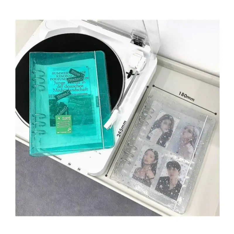 Second Mansion x 10x10 - 6 Hole DIY Glitter Cover - Second Mansion - Binder - Harumio