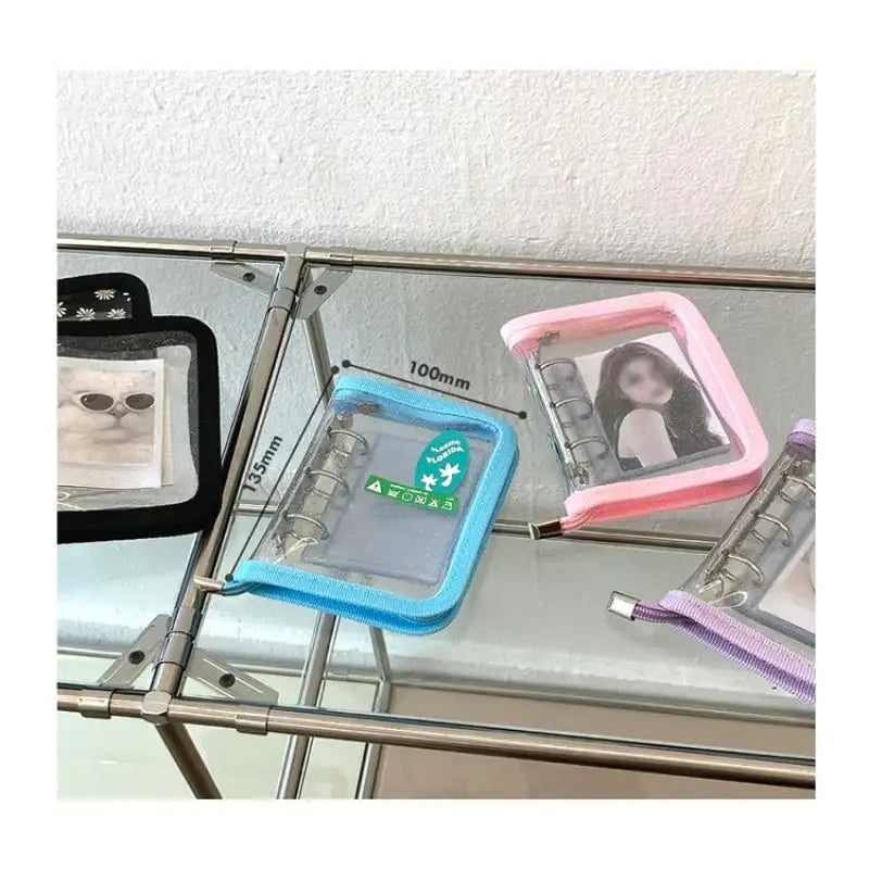 Second Mansion x 10x10 - 3-Hole Mini Color Binder Album Zipper - Second Mansion - Binder - Harumio