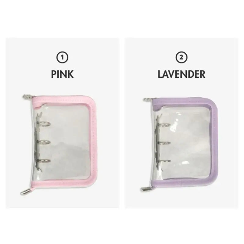 Second Mansion x 10x10 - 3-Hole Mini Color Binder Album Zipper - Second Mansion - Binder - Harumio