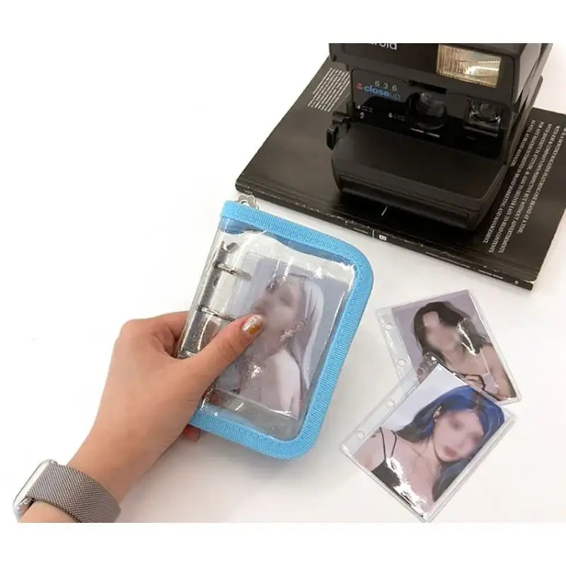 Second Mansion x 10x10 - 3-Hole Mini Color Binder Album Zipper - Second Mansion - Binder - Harumio