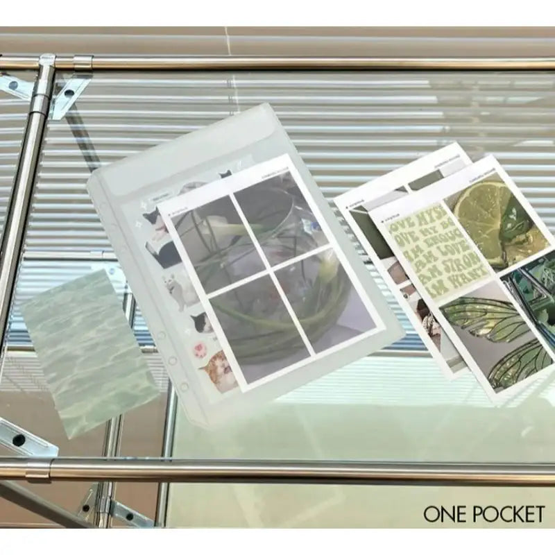 Second Mansion x 10x10 - 6 Hole Binder Transparent Inlay - Second Mansion - Binder Inlays - Harumio