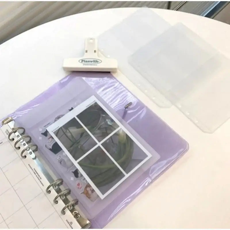 Second Mansion x 10x10 - 6 Hole Binder Transparent Inlay - Second Mansion - Binder Inlays - Harumio