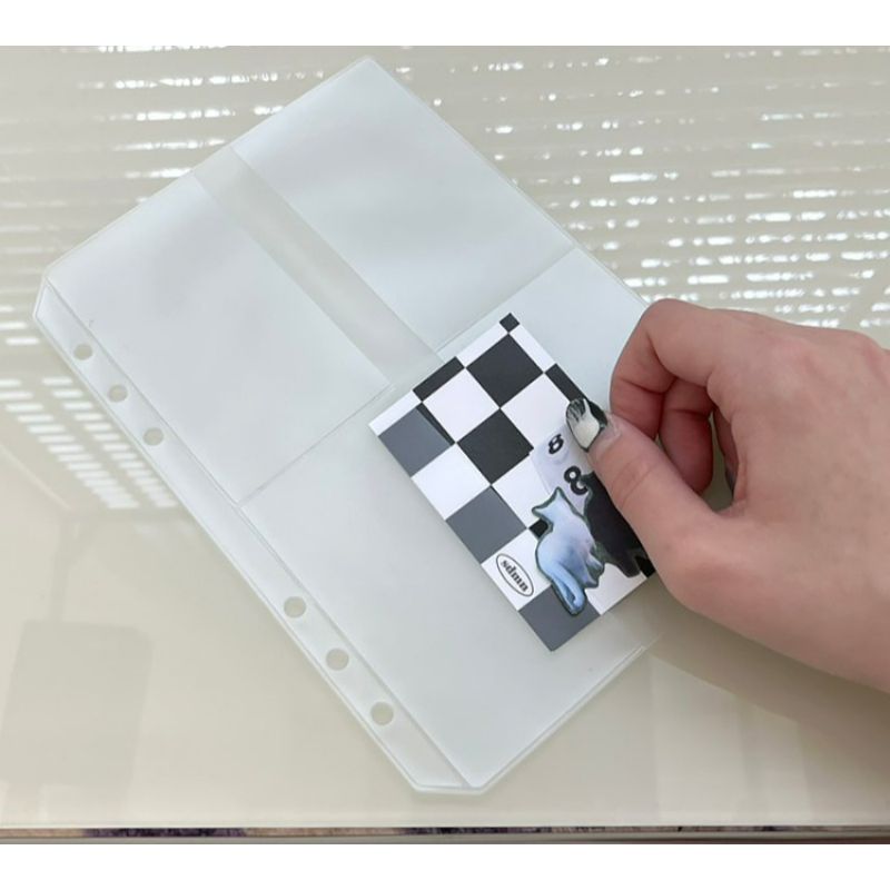 Second Mansion x 10x10 - 6 Hole Binder Transparent Inlay