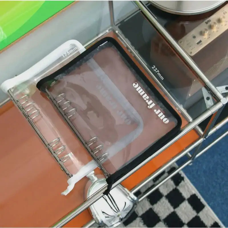 Second Mansion x 10x10 - A5 6 hole frame binder book cover zipper type - Second Mansion - Binder - Harumio