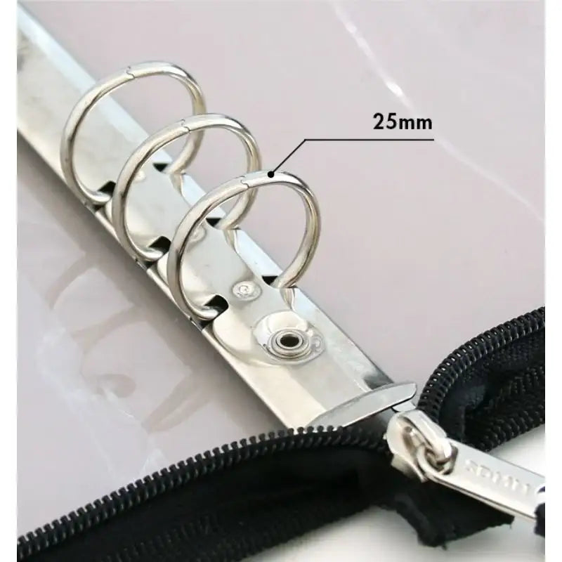 Second Mansion x 10x10 - A5 6 hole frame binder book cover zipper type - Second Mansion - Binder - Harumio