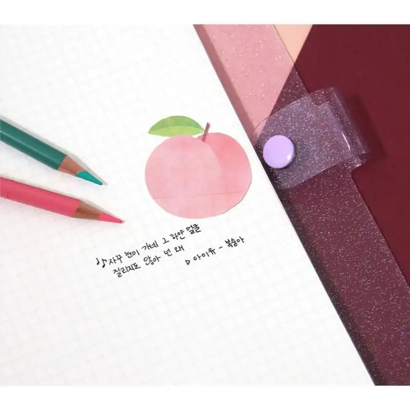 Second Mansion x 10x10 - 6-hole diary refill inlay - Second Mansion - Paper - Harumio