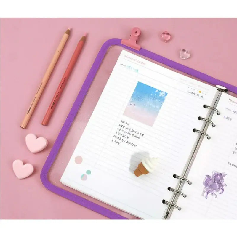 Second Mansion x 10x10 - 6-hole diary refill inlay - Second Mansion - Paper - Harumio