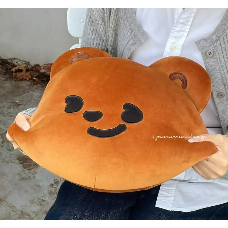 Pureureumdesign - Cupid Bear Face Cushion - Pureureumdesign - Cushion - Harumio