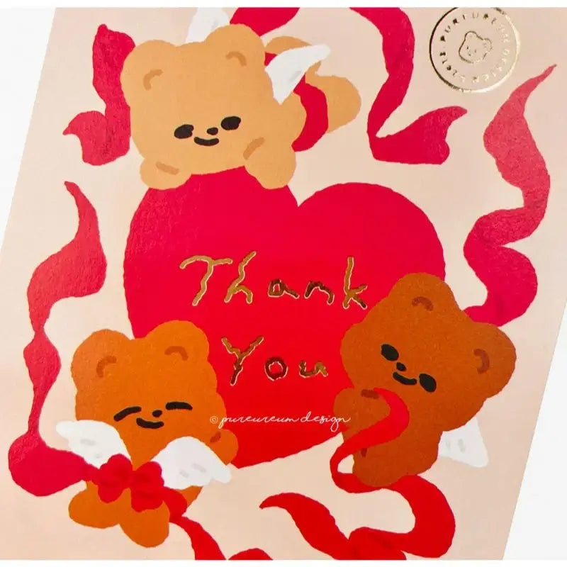 Pureureumdesign - Cupid Bear Face Cushion - Pureureumdesign - Cushion - Harumio