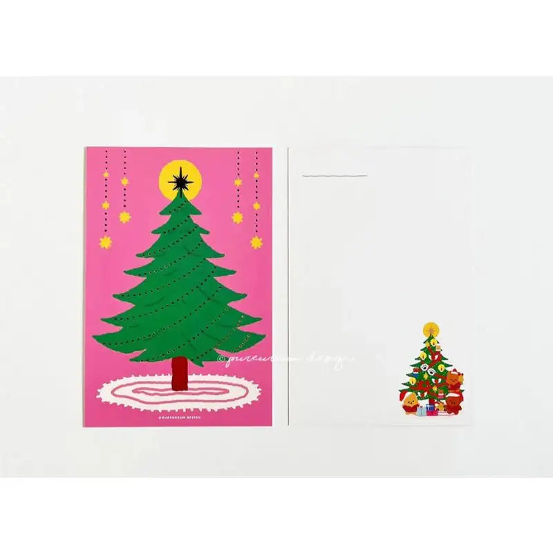 Pureureumdesign - Cupid Bear Tree Decorating Stickers Set - Pureureumdesign - Stickers - Harumio