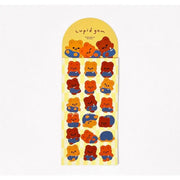 Pureureumdesign - Cupid Bear Overalls Sticker - Pureureumdesign - Sticker - Harumio