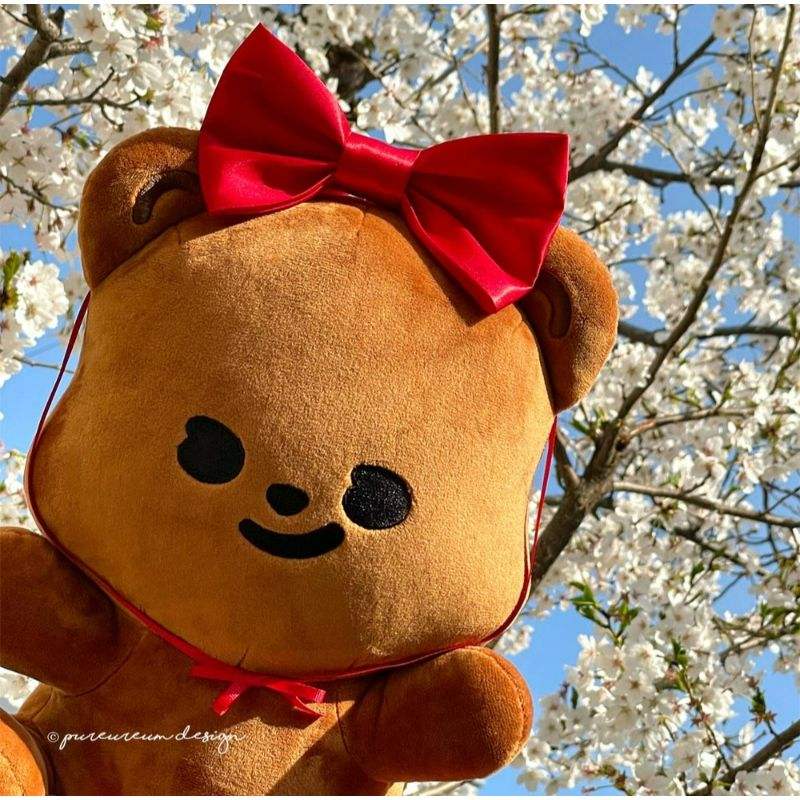Pureureumdesign - Cupid bear celebration ribbon doll - Pureureumdesign - Doll - Harumio