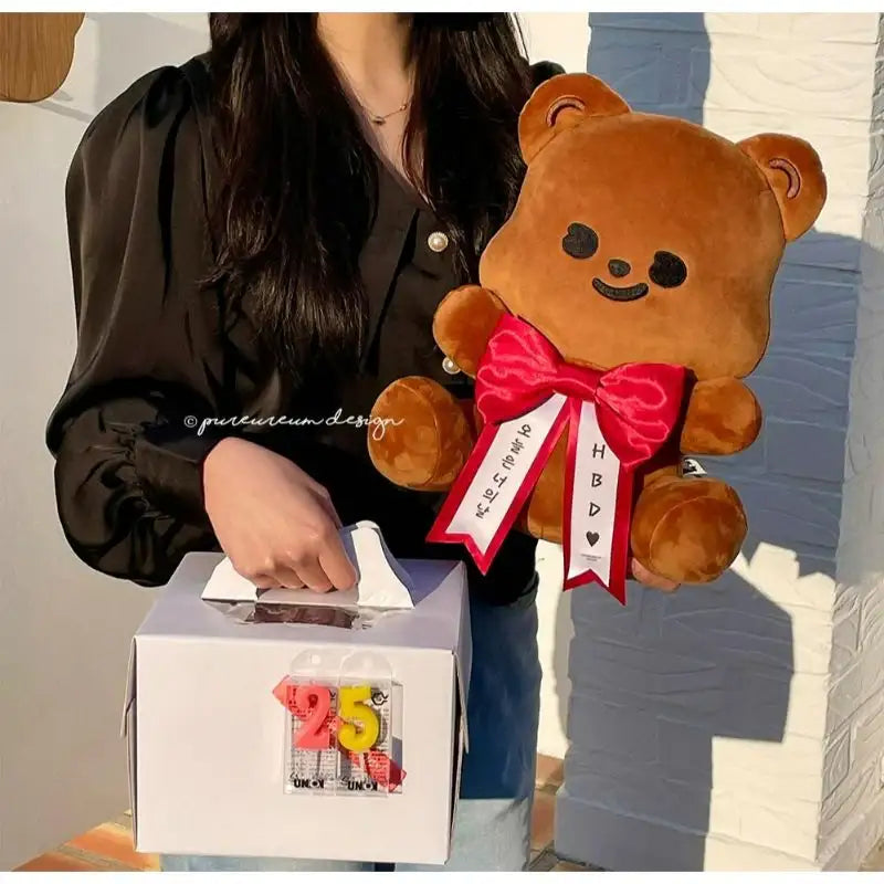 Pureureumdesign - Cupid bear celebration ribbon doll - Pureureumdesign - Doll - Harumio