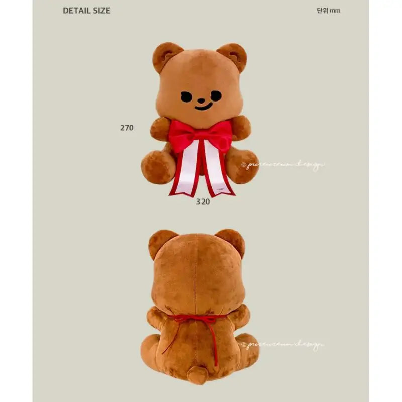 Pureureumdesign - Cupid bear celebration ribbon doll - Pureureumdesign - Doll - Harumio
