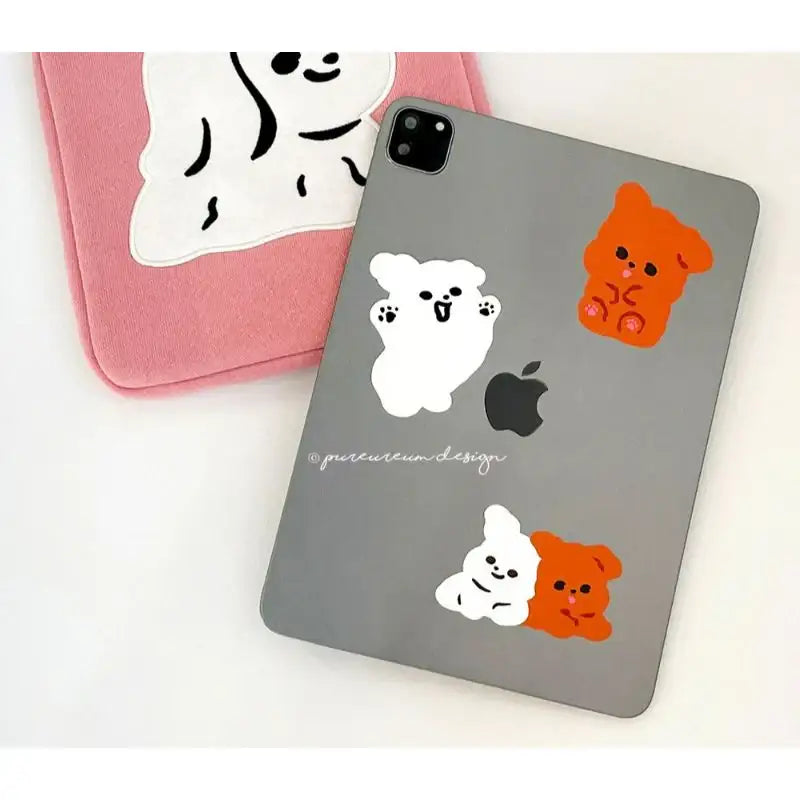 Pureureumdesign - Titi and Pupu Sculpture Sticker - Pureureumdesign - Sticker - Harumio