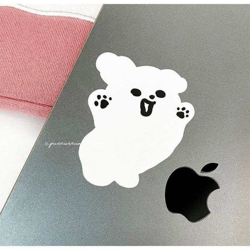 Pureureumdesign - Titi and Pupu Sculpture Sticker - Pureureumdesign - Sticker - Harumio