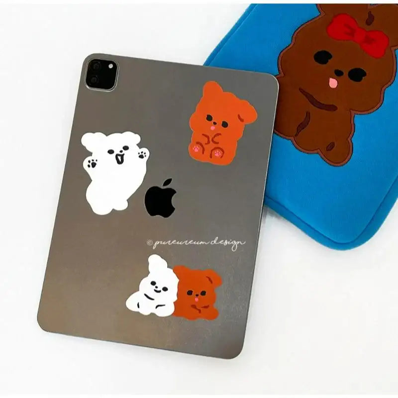 Pureureumdesign - Titi and Pupu Sculpture Sticker - Pureureumdesign - Sticker - Harumio