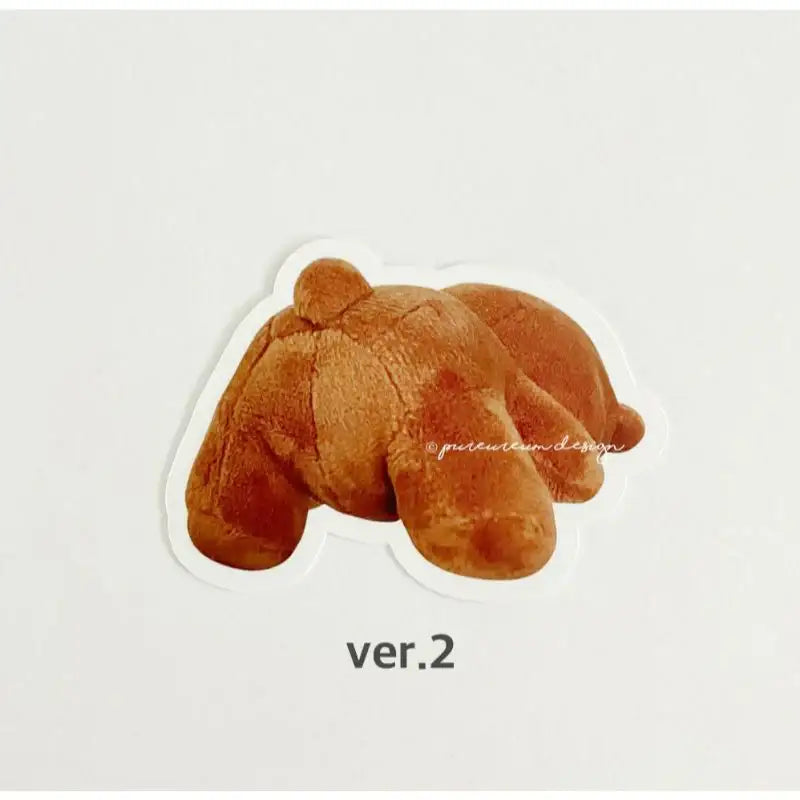 Pureureumdesign - Cupid Bear Doll Removable Piece Sticker - Pureureumdesign - Sticker - Harumio