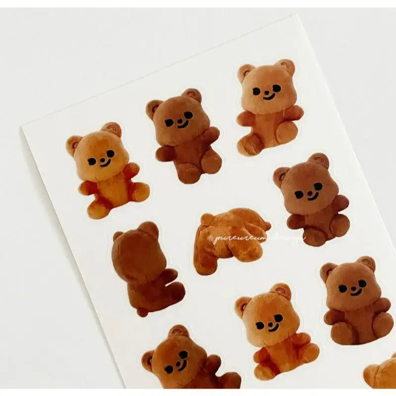 Pureureumdesign - Cupid Bear Doll Transparent Sticker - Pureureumdesign - Sticker - Harumio