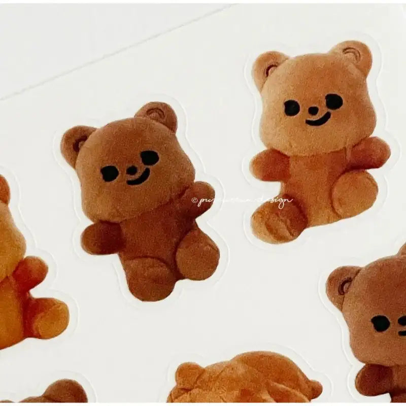 Pureureumdesign - Cupid Bear Doll Transparent Sticker - Pureureumdesign - Sticker - Harumio
