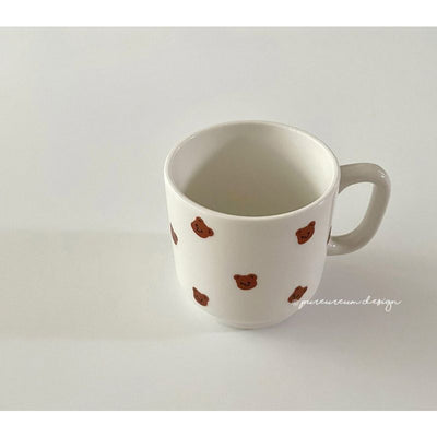 Pureureumdesign - Cupid Bear Pattern Mug