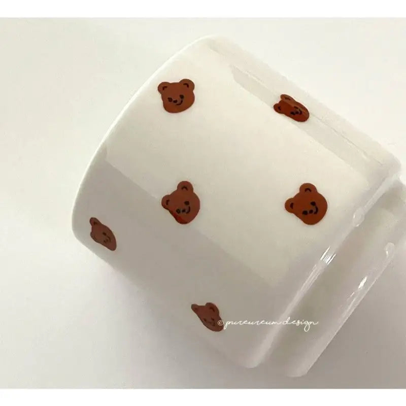 Pureureumdesign - Cupid Bear Pattern Mug - Pureureumdesign - Mug - Harumio